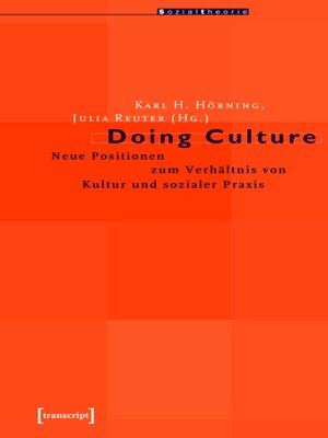 cover image of Doing Culture